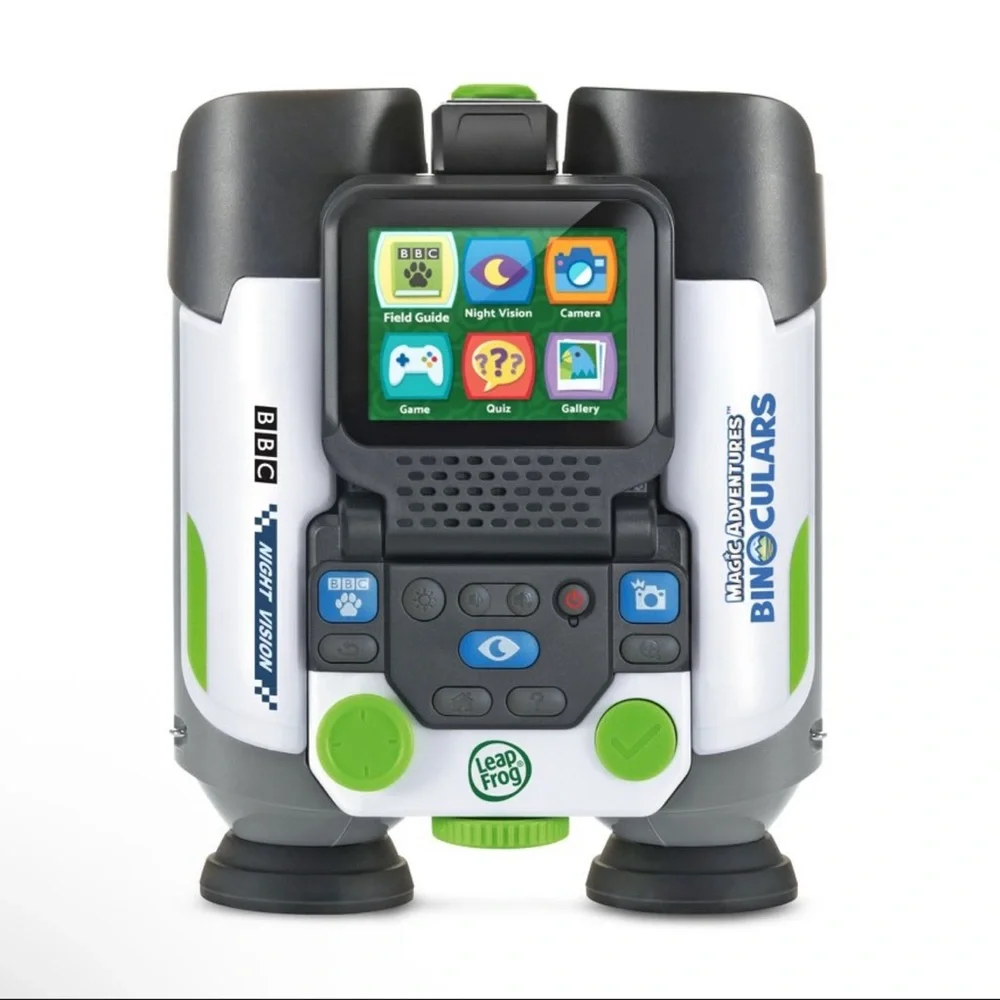 New LeapFrog Magic Adventures Binoculars w/Camera, Night Vision, Adventure Games
